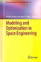 Modeling and optimization in space engineering