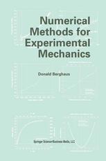 Numerical Methods for Experimental Mechanics.