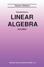 Introduction to Linear Algebra.