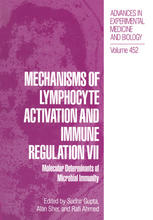 Mechanisms of Lymphocyte Activation and Immune Regulation VII : Molecular Determinants of Microbial Immunity