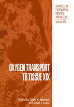 Oxygen transport to tissue XIX