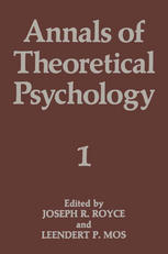 Annals of Theoretical Psychology : Volume 1.