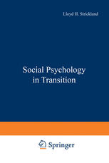 Social Psychology in Transition.