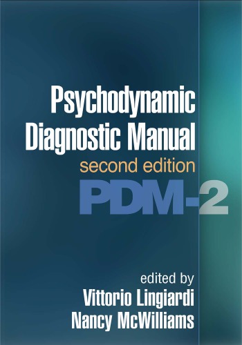 Psychodynamic Diagnostic Manual, Second Edition: PDM-2