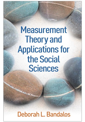 Measurement Theory and Applications for the Social Sciences