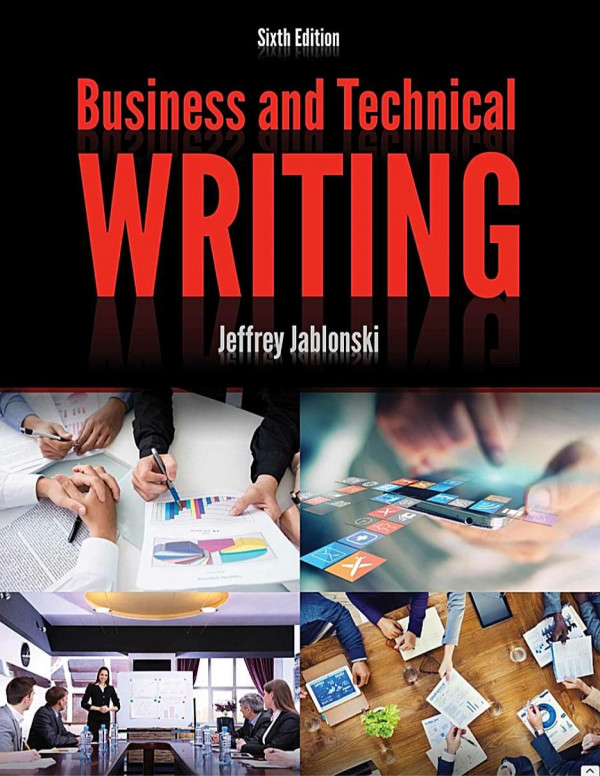 Business and Technical Writing