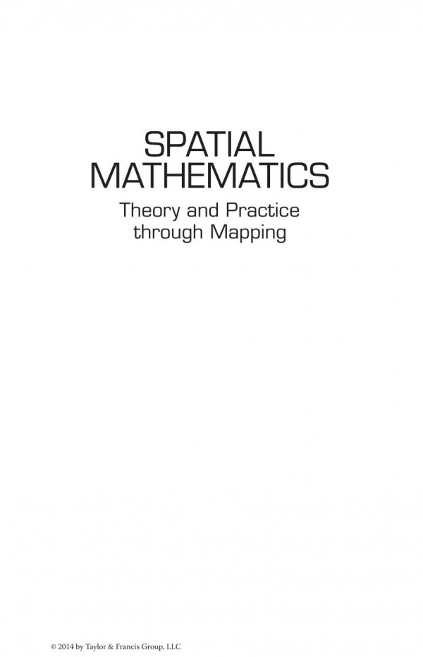 Spatial Mathematics