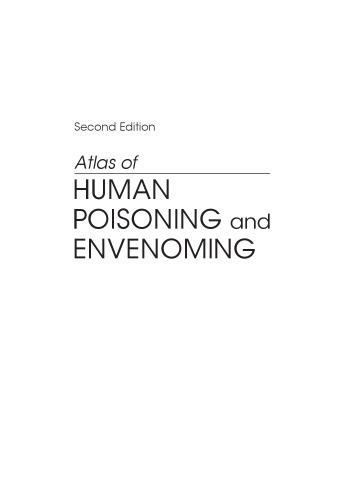 Atlas of human poisoning and envenoming