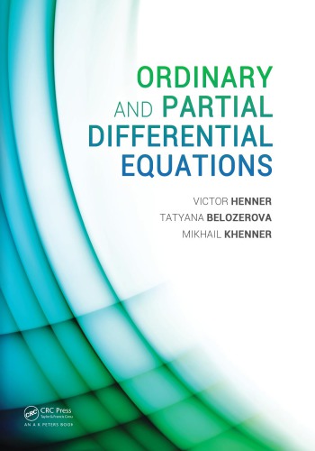 Ordinary and Partial Differential Equations