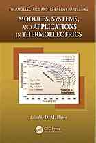 Modules, Systems, and Applications in Thermoelectrics