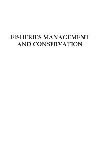 Fisheries Management and Conservation