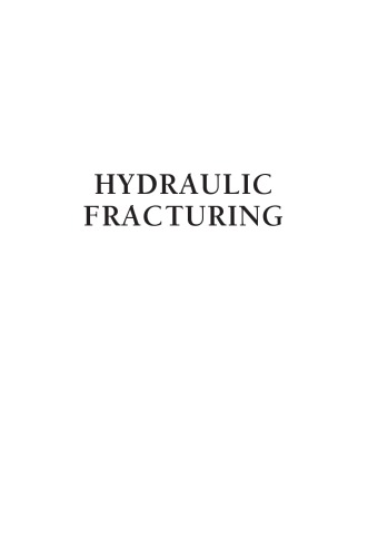 Hydraulic Fracturing.