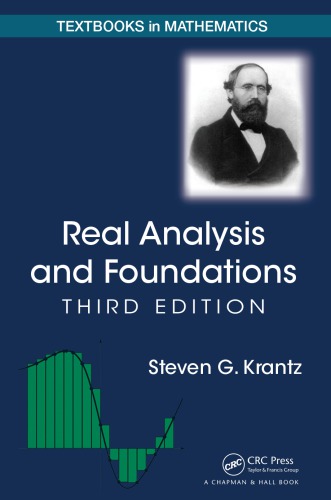 Real Analysis and Foundations, Third Edition