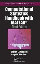 Computational statistics handbook with MATLAB