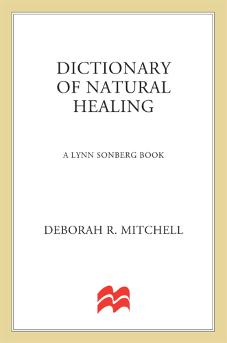 Dictionary of Natural Healing