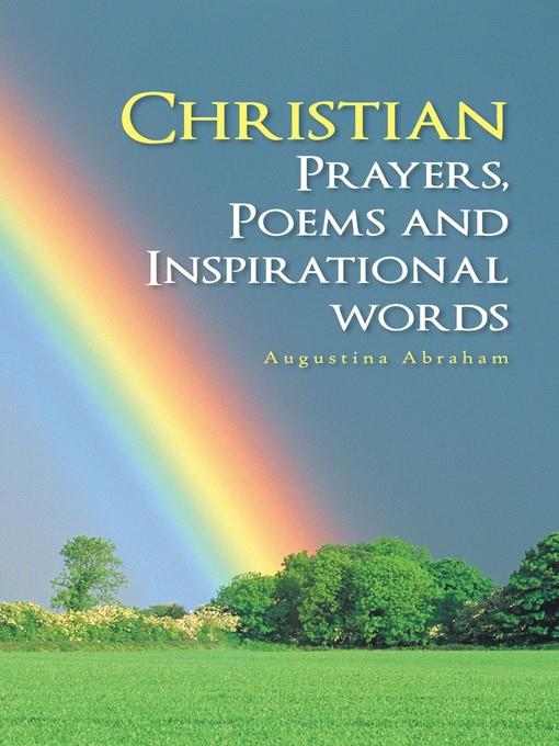 Christian Prayers, Poems And Inspirational Words