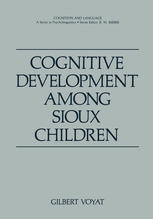 Cognitive Development among Sioux Children.