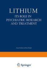 Lithium : Its Role in Psychiatric Research and Treatment.