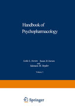 Handbook of psychopharmacology