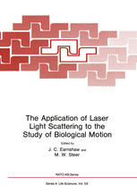 The Application of Laser Light Scattering to the Study of Biological Motion.