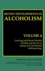 Recent Developments in Alcoholism : Volume 17: Alcohol Problems in Adolescents and Young Adults.