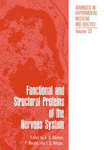 Functional and structural proteins of the nervous system