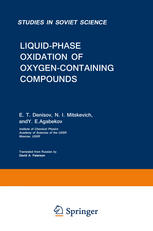 Liquid-Phase Oxidation of Oxygen-Containing Compounds.