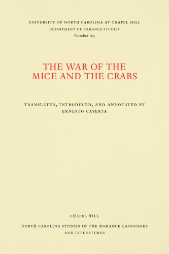 The war of the mice and the crabs