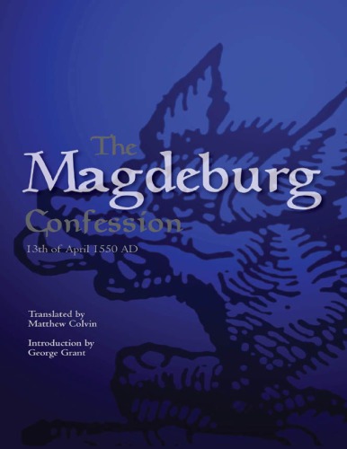 The Magdeburg Confession