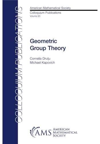 Geometric Group Theory