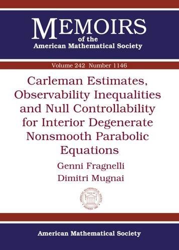 Carleman Estimates, Observability Inequalities, and Null Controllability for Interior Degenerate Nonsmooth Parabolic Equations