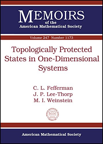 Topologically Protected States in One-Dimensional Systems