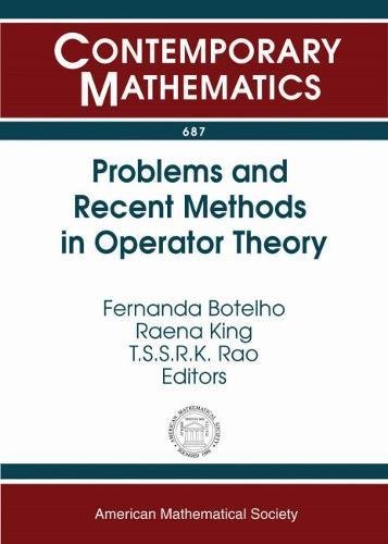 Problems and Recent Methods in Operator Theory