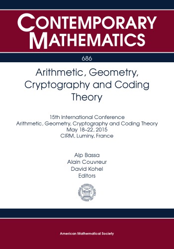 Arithmetic, Geometry, Cryptography, and Coding Theory