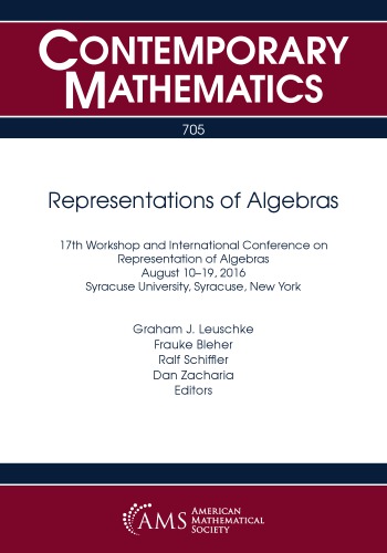 Representations of Algebras