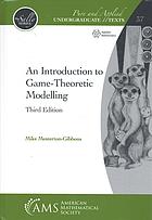 An Introduction to Game-Theoretic Modelling