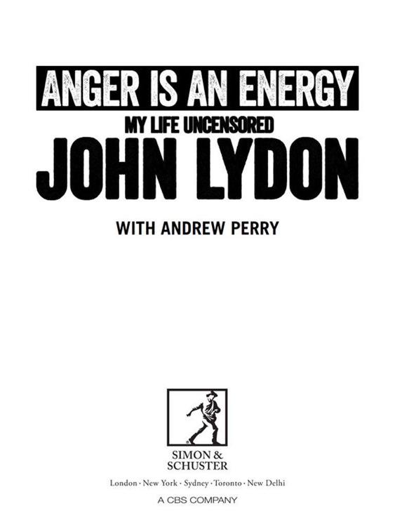 Anger Is an Energy