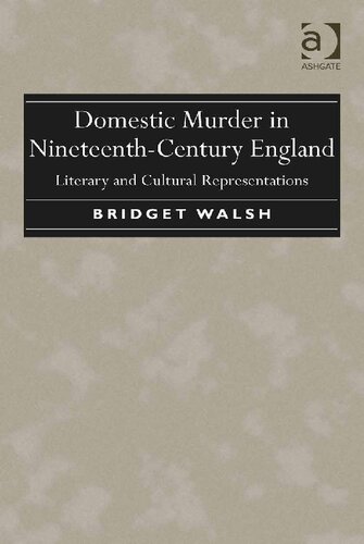 Domestic Murder in Nineteenth-Century England