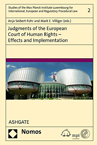 Judgments of the European Court of Human Rights - Effects and Implementation