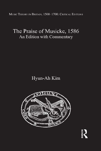 The Praise of Musicke, 1586