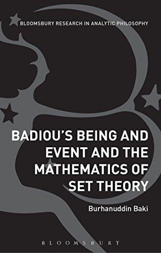 Badiou's Being and Event and the Mathematics of Set Theory