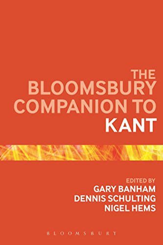 The Bloomsbury Companion to Kant