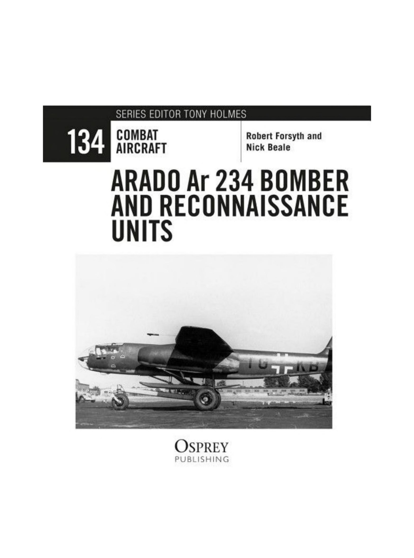 Arado AR 234 bomber and reconnaissance units