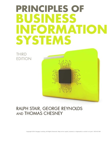 Principles of Business Information Systems