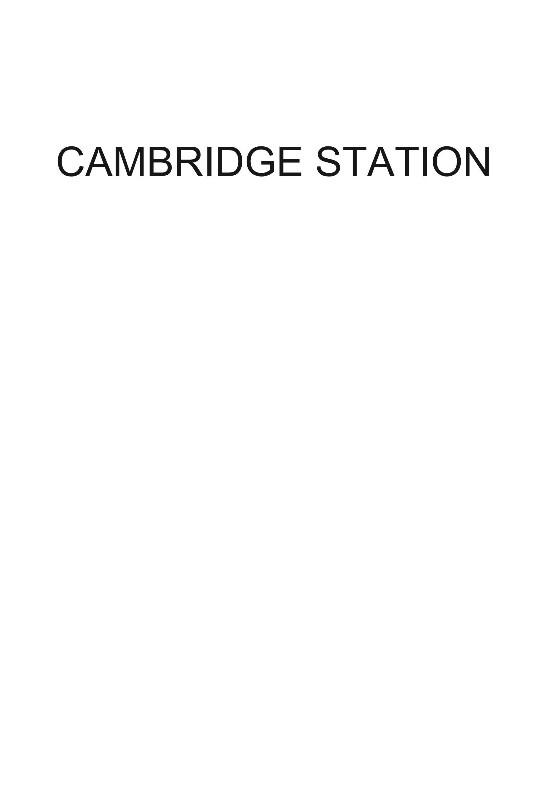 Cambridge Station