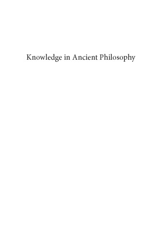 The Philosophy of Knowledge