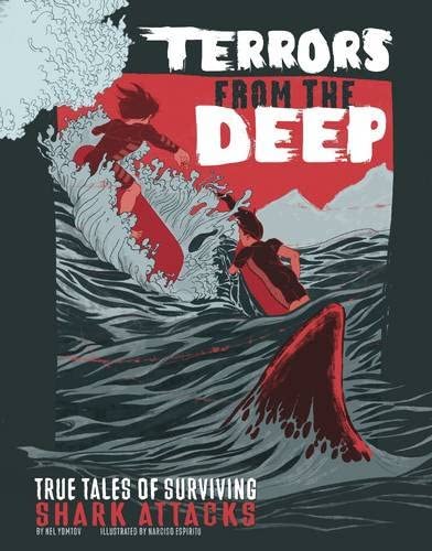 Terrors from the Deep (Graphic Library: True Stories of Survival)