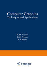 Computer graphics: techniques and applications