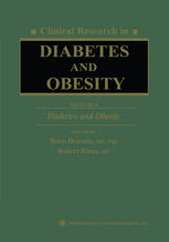 Clinical Research in Diabetes and Obesity, Volume 2 : Diabetes and Obesity.