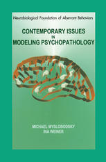 Contemporary issues in modeling psychopathology